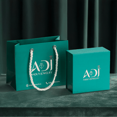 Nhẫn Trang sức bạc 925 ADJ đính đá CZ sang trọng cao cấp Đại Lộ Lấp Lánh SN97179AD