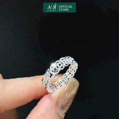 Nhẫn nữ Trang sức bạc 925 ADJ Kim Tiền Chiêu Tài Đón Lộc – Hút May Mắn  SN13725