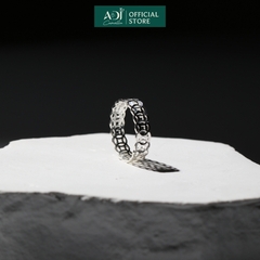 Nhẫn nữ Trang sức bạc 925 ADJ Kim Tiền Chiêu Tài Đón Lộc – Hút May Mắn  SN13725