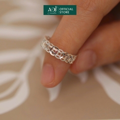 Nhẫn nữ Trang sức bạc 925 ADJ Kim Tiền Chiêu Tài Đón Lộc – Hút May Mắn  SN13725