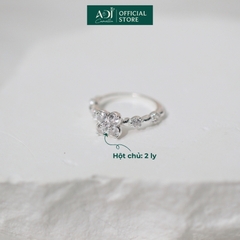Nhẫn Nữ Bạc ADJ 925 Sunny Bloom Hoa Nắng Ngọt Ngào Sang Trọng SN15650AD