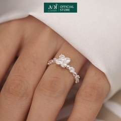 Nhẫn Nữ Bạc ADJ 925 Sunny Bloom Hoa Nắng Ngọt Ngào Sang Trọng SN15650AD