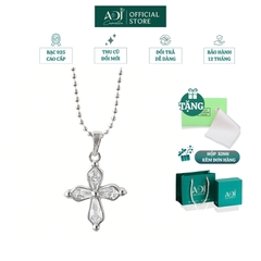 Mặt dây chuyền bạc 925 ADJ Stellar Cross Thánh Giá Đá Sang Trọng Tinh Tế SM16202