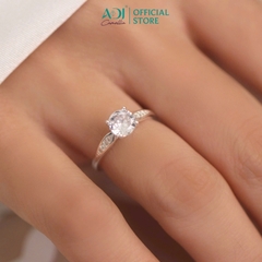 Nhẫn Nữ Bạc ADJ 925 Enternal Shine Tinh Xảo Mang Ánh Sáng Rực Rỡ SN15666AD
