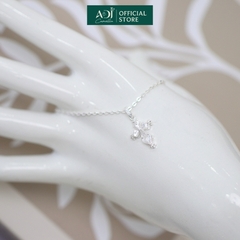 Mặt dây chuyền bạc 925 ADJ Stellar Cross Thánh Giá Đá Sang Trọng Tinh Tế SM16202