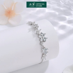 Lắc tay Trang sức bạc 925 ADJ an toàn sang trọng cao cấp Cánh Bướm Vườn Xuân SL5477AD