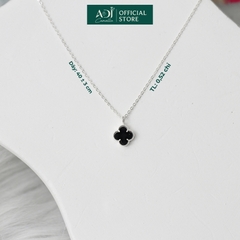 Dây chuyền trang sức bạc 925 ADJ đính đá CZ sang trọng cao cấp hoa - SD134161