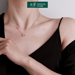 Dây chuyền Trang sức bạc 925 ADJ thanh lịch thời trang cao cấp Hoa Khai Phú Quý SD5459AD
