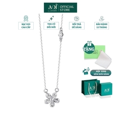 Dây chuyền Trang sức bạc 925 ADJ thanh lịch thời trang cao cấp Cánh Hoa Nhẹ Nhàng SD108104AD