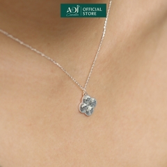 Dây chuyền Trang sức bạc 925 ADJ thanh lịch thời trang cao cấp Cánh Hoa May Mắn SD146100AD