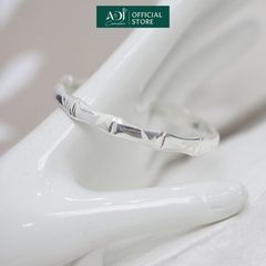 Vòng Tay Nữ Bạc ADJ 999 Cây Trúc Lá Tre May Mắn Phụ Kiện Trang Sức Nữ Cao Cấp SVC15445AD