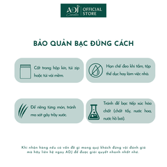 Vòng Tay Nữ Bạc ADJ 999 Hoa Văn Cỏ Xoăn Tinh Tế Phụ Kiện Trang Sức Nữ Cao Cấp SVC15491AD