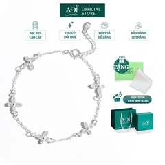 Lắc tay Trang sức bạc 925 ADJ Biểu Tượng May Mắn - SLT108109AD