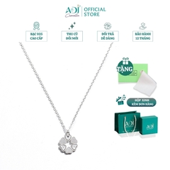 Dây Chuyền Nữ Bạc ADJ 925 Tam Hợp Tình Yêu Phụ Kiện Trang Sức Nữ  SD146144AD
