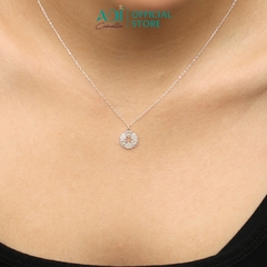 Dây Chuyền Nữ Bạc ADJ 925 Tam Hợp Tình Yêu Phụ Kiện Trang Sức Nữ  SD146144AD