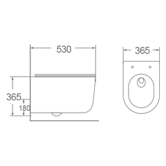 Bồn cầu treo tường Dobidos LJ-221