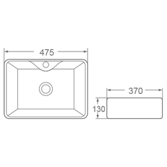 Chậu rửa lavabo Dobidos LJ 39