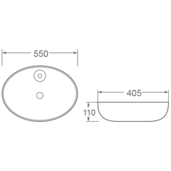 Chậu rửa lavabo Dobidos LJ 52