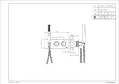 Bộ Sen tắm âm tường nóng lạnh Dobidos FB0390