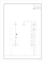 Bộ Sen cây tắm đứng nóng lạnh Dobidos FB215NRC