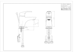 Vòi Lavabo nóng lạnh Dobidos FL0312-1C