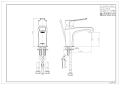Vòi Lavabo nóng lạnh Dobidos FL 0602C