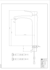 Vòi Lavabo nóng lạnh Dobidos FL0603-1C