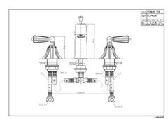 Bộ vòi bồn tắm hai chế độ nóng lạnh cao cấp Dobidos FL1400C