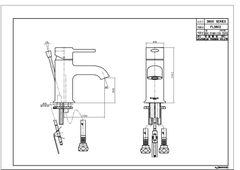 Vòi Lavabo nóng lạnh Dobidos FL3802-1C