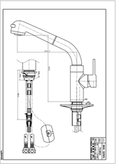 Vòi rửa chén nóng lạnh Dobidos FS3855C