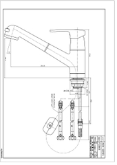 Vòi rửa chén nóng lạnh Dobidos FS3905C