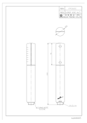 Đầu vòi sen tắm đứng Dobidos PF093C