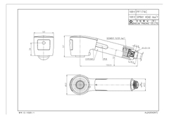 Đầu vòi sen tắm đứng Dobidos PF174C-B