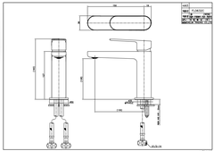 Vòi Lavabo nóng lạnh Dobidos FL-0632C