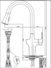 Vòi rửa chén nóng lạnh Dobidos FS0505C