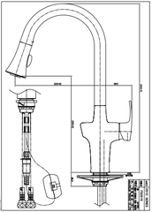 Vòi rửa chén nóng lạnh Dobidos FS0515C