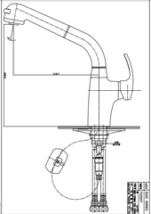 Vòi rửa chén nóng lạnh Dobidos FS3207STC