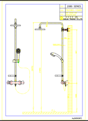 Sen cây tắm Dobidos FB 2080-15NRC