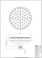 Đầu vòi sen tắm đứng Dobidos PF082C