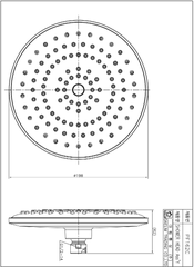 Đầu vòi sen tắm đứng Dobidos PF162C