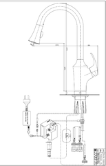Vòi rửa chén cảm biến Dobidos FS3525C-ITS