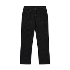 Embroidered Duck Logo Denim Jeans