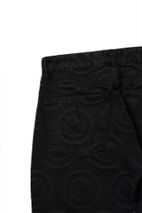 Embroidered Duck Logo Denim Jeans