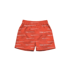 Wavy Logo Corduroy Shorts