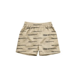 Wavy Logo Corduroy Shorts