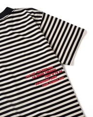 Striped Logo Tee