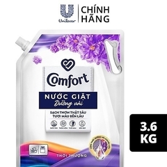 NƯỚC GIẶT COMFORT DƯỠNG VẢI THANH LỊCH/THỜI THƯỢNG TÚI 3.6KG/3.4L