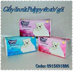 Khăn giấy rút 2 lớp Pulppy 180T