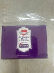 Giấy thấm dầu Mediacare không phấn 100T ( tím )