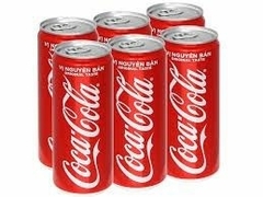 Coca cola vị nguyên bản lon 320ml